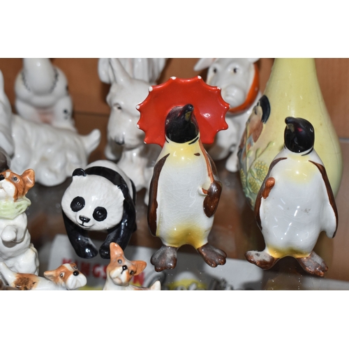 827 - A COLLECTION OF BESWICK ANIMALS, comprising four Koalas: model no 1038, 1089, 1039 and 1040, Panda C... 