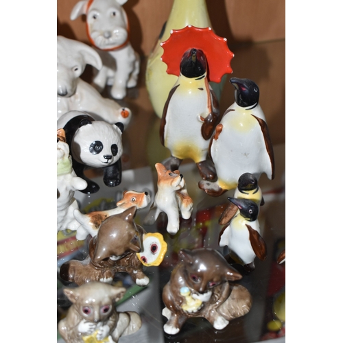 827 - A COLLECTION OF BESWICK ANIMALS, comprising four Koalas: model no 1038, 1089, 1039 and 1040, Panda C... 