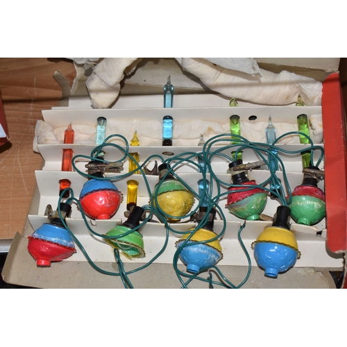 837 - THREE BOXED SET OF NOMA 'BUBBLE LITES' CHRISTMAS LIGHTS, British made 'bubble lights', each original... 