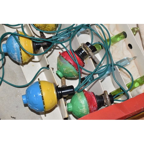 837 - THREE BOXED SET OF NOMA 'BUBBLE LITES' CHRISTMAS LIGHTS, British made 'bubble lights', each original... 