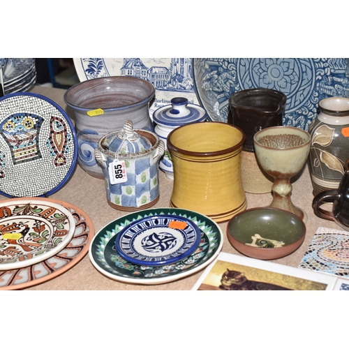 855 - A LARGE GROUP OF MODERN DECORATIVE CERAMICS approximately thirty-nine pieces in total, including two... 