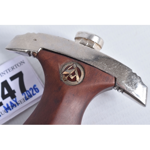 247 - A GERMAN SA DAGGER MADE BY CARL EICKHORN, the blade has its motto on one side and maker mark on the ... 