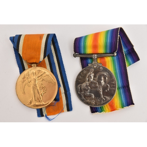 515 - TWO BRITISH WWI MEDALS, to include general service medal and Victory medal, both awarded to '204495 ... 