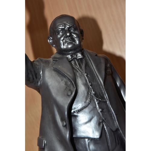 795 - A GROUP OF WINSTON CHURCHILL CHARACTER JUGS, comprising Royal Doulton 'Character Jug of the Year' 19... 