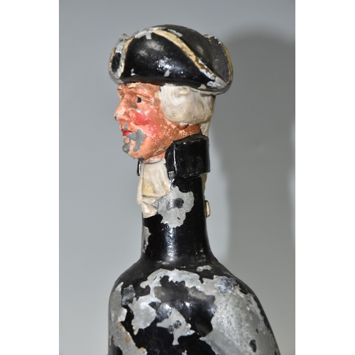 826 - A WHITBREAD BREWERY PAINTED METAL ADVERTISING FIGURE, in the form of an 18th century gentleman, his ... 