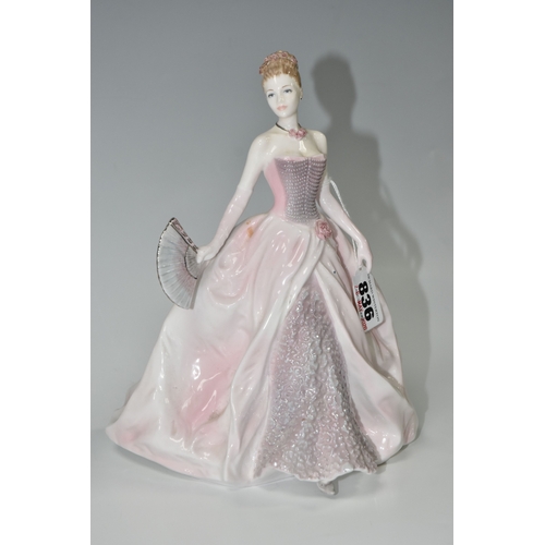 836 - TWO LIMITED EDITION COALPORT 'GOLDEN JUBILEE' FIGURINES comprising 'Diamonds and Roses' No.531/7500 ... 