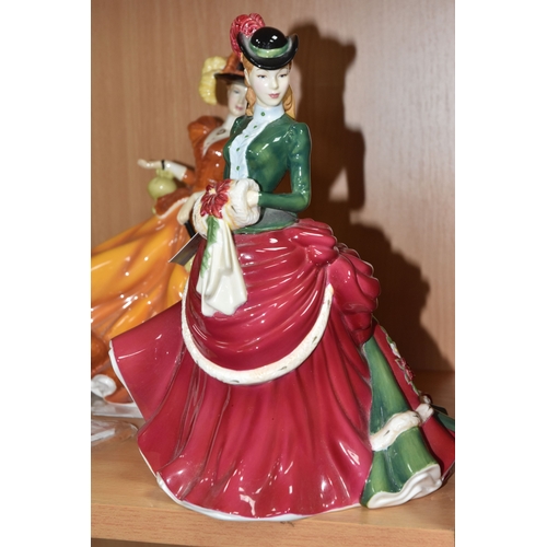 838 - FOUR ROYAL DOULTON FOUR SEASONS FIGURINES, from the Pretty Ladies collection, comprising Spring Drea... 
