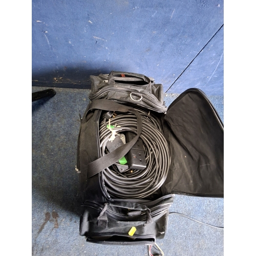 68 - A COLLECTION OF STAGE LIGHTING EQUIPMENT including two Zero 88 Alpha Pack 2 dimmer packs, a Zero 88 ... 