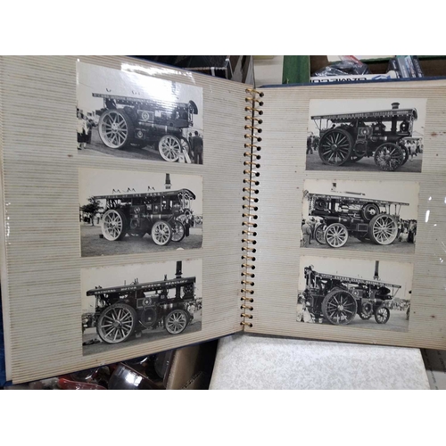 ONE BOX OF MODEL RAILWAY AND STEAM ENGINE RELATED ITEMS to include a ...