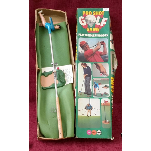 235 - Marx Toys pro shot golf game with original box