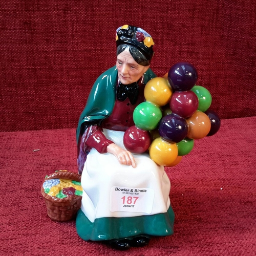 187 - Royal Doulton balloon seller