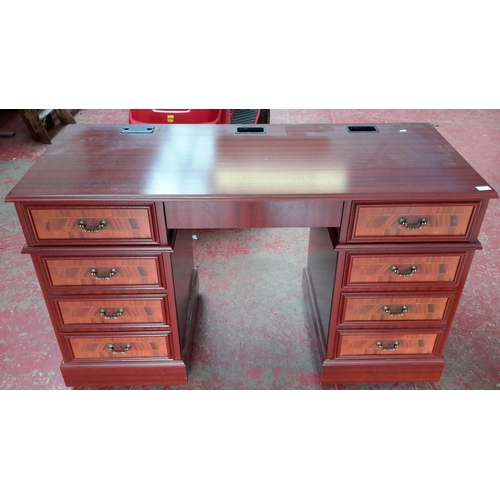 297 - Knee hole desk