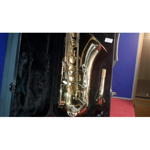 147 - Saxophone in its fitted case