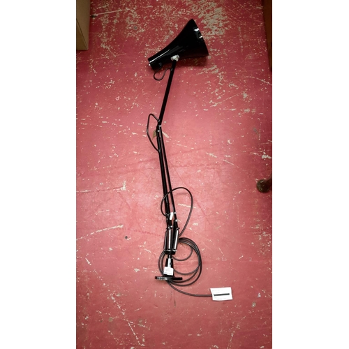 198 - Retro black angle poise lamp