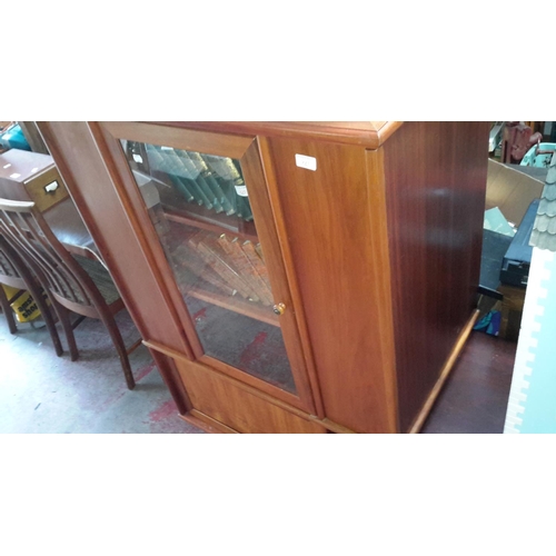 221 - Retro style rosewood 2 door unit