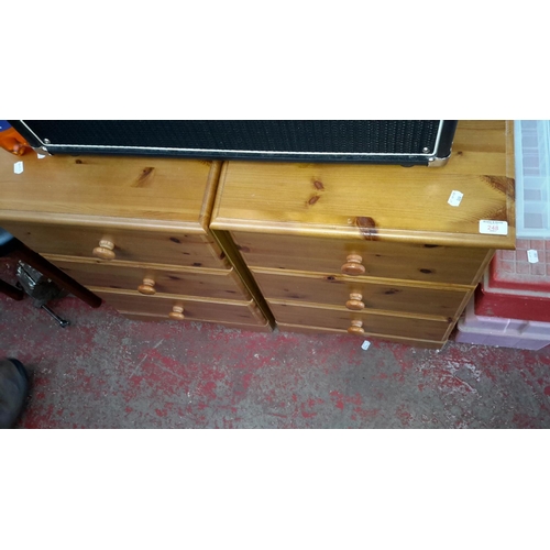 248 - Pair of bedside cabinets