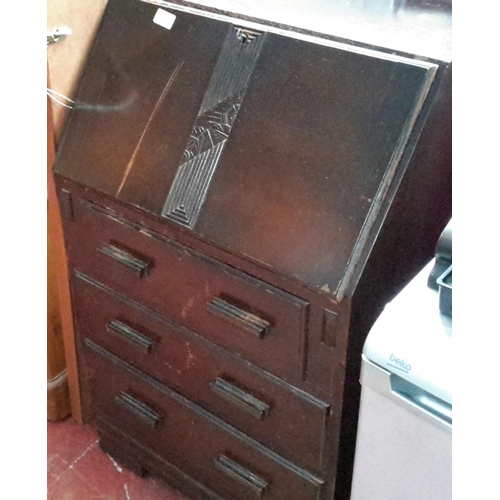 388 - 3 drawer bureau