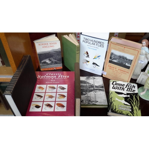 403 - Selection of vintage fishing books