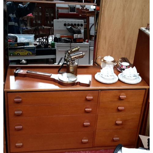 419 - Stag Dressing table with drawers