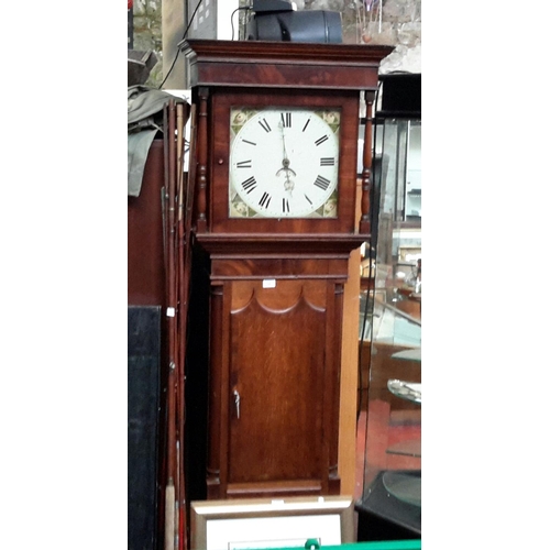 446 - Victorian grandfather clock