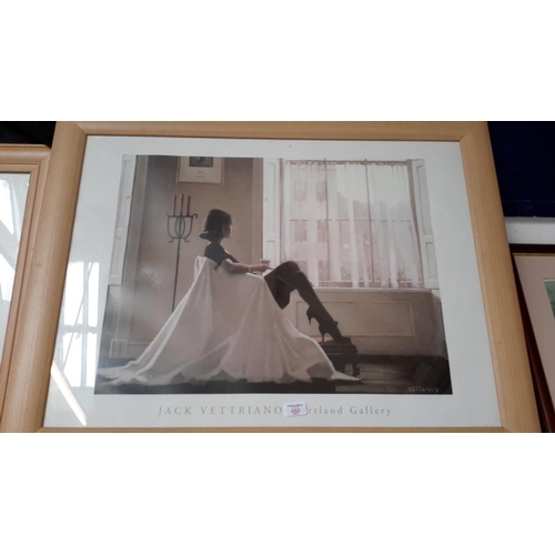 460 - Large Vettriano painting