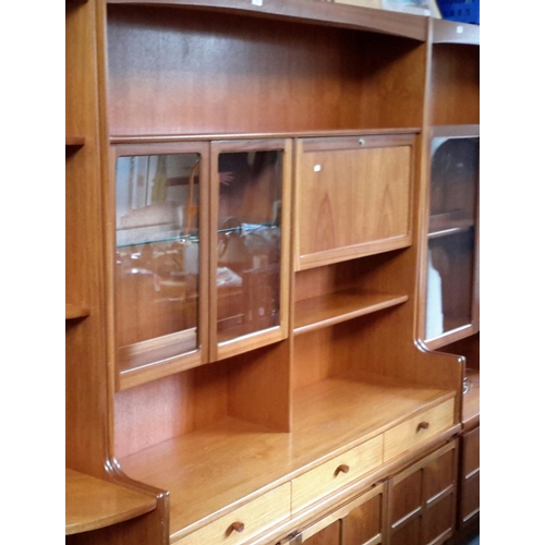 462 - Large McIntosh display cabinet with drawers