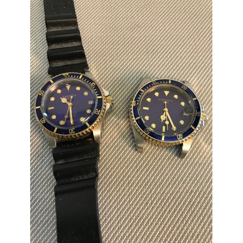 31 - 2 rare Blandford S.A. Saturn watches.