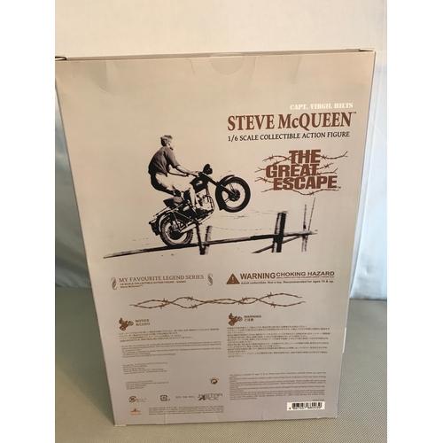 255 - Rare Star Ace Toys, My Favourite Legend Series, Great Escape Steve McQueen 1.6 scale figure (Uncheck... 