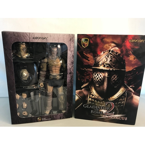 215 - ACI Toys Warriors, Gladiator of Rome 2, Spartacus 1/6 scale figure with box