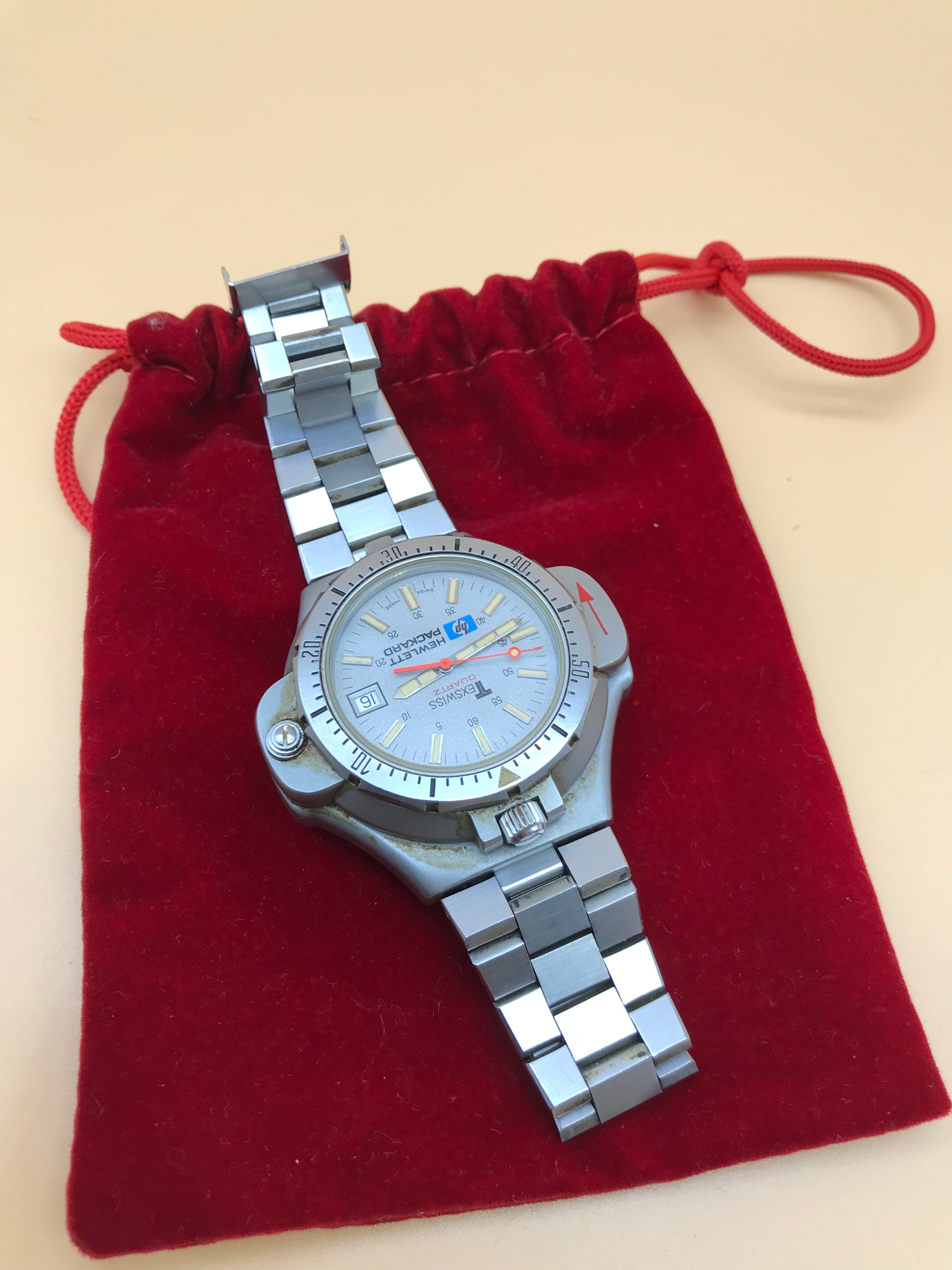 Hp quartz store watch