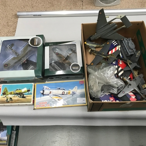 420 - A Lot of mixed aircraft models