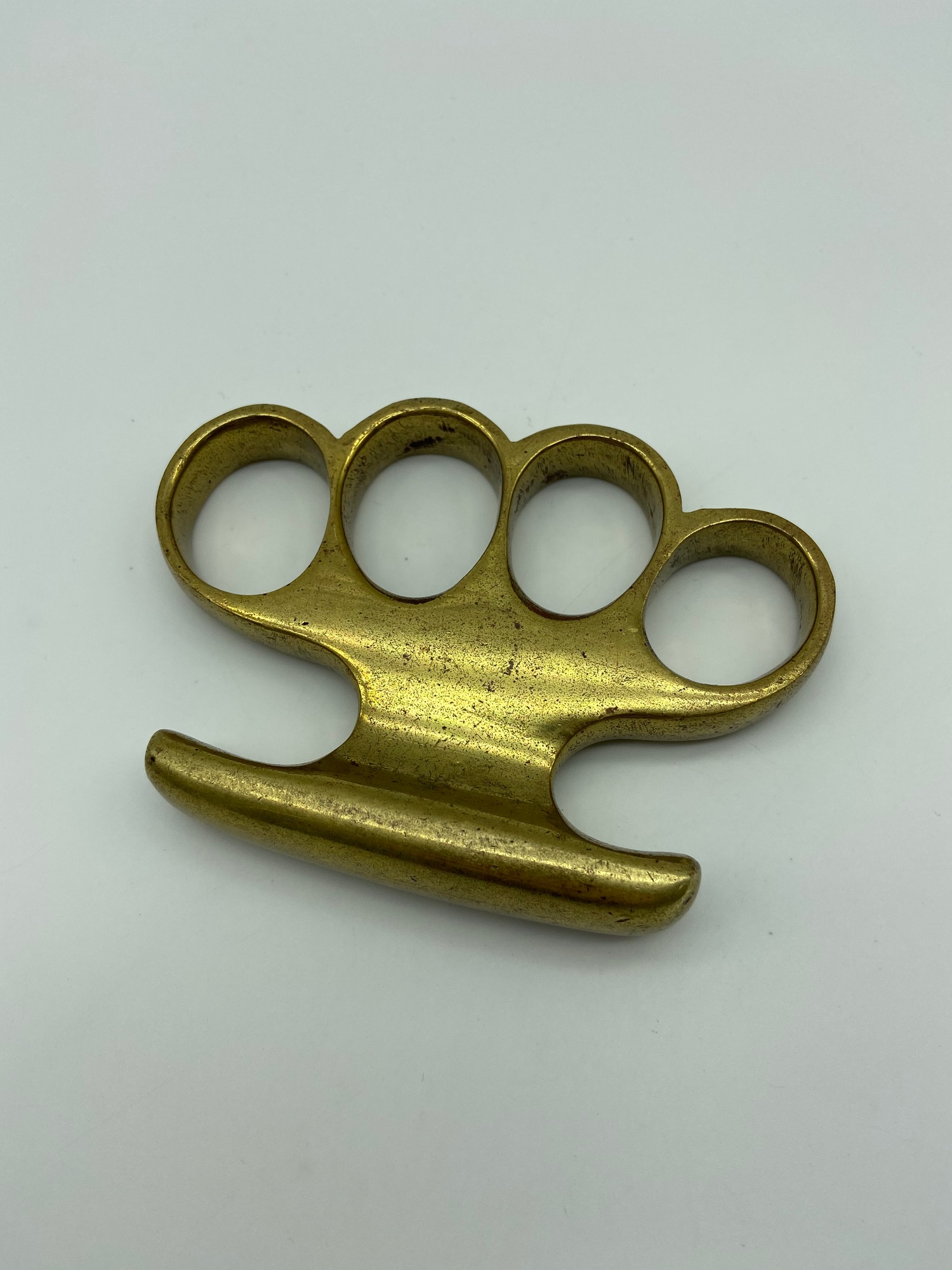 Antique heavy brass Knuckle duster.