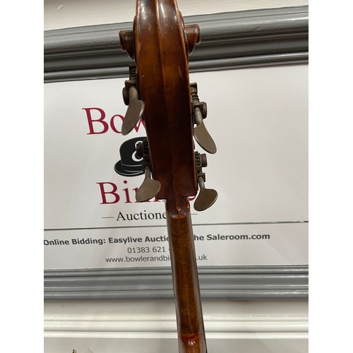 102A - A 19th century Cello with bow. [No Maker]