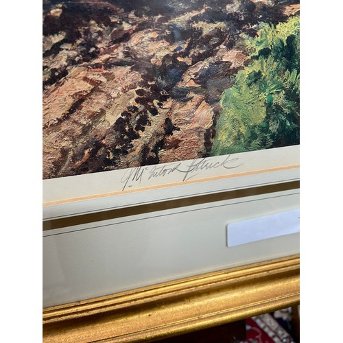 432C - A Large J. McIntosh Patrick farm landscape scene Guild print. Signed in pencil by the artist. [Frame... 