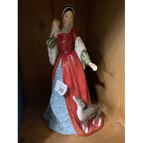 441A - Royal Doulton figurine 'Anne Boleyn' Limited edition 4453 of 9500.