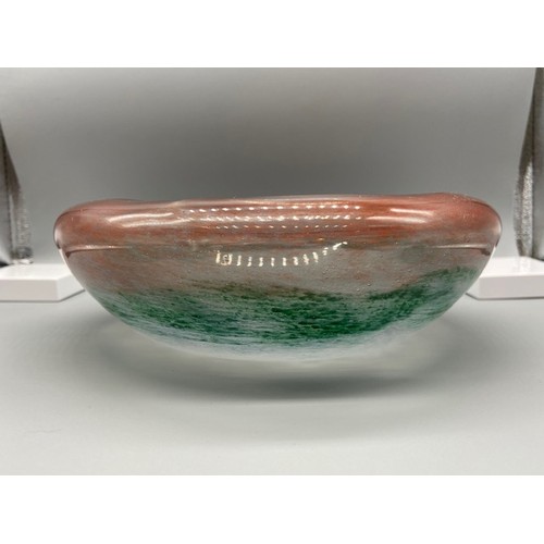 78 - A Scottish Vasart art glass bowl