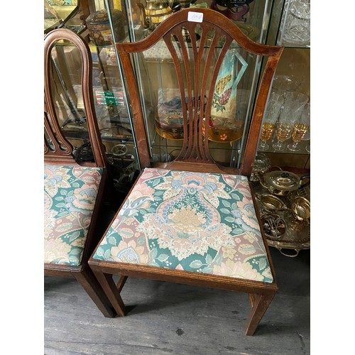 77A - A Lot of three various 18th century Chippendale chairs.