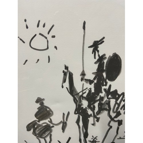 353B - Pablo Picasso
Don Quixote Lithograph print.[68X53CM FRAME]