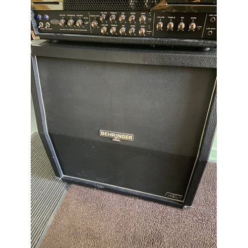 192 - A Bugera 333XL Amplifier together with Behringer speaker box. Both in a working condition.