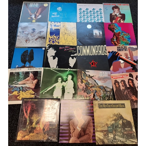 176 - A Selection of mixed genre records to include Big Country, The Tourists, Love not devotion, Adam and... 