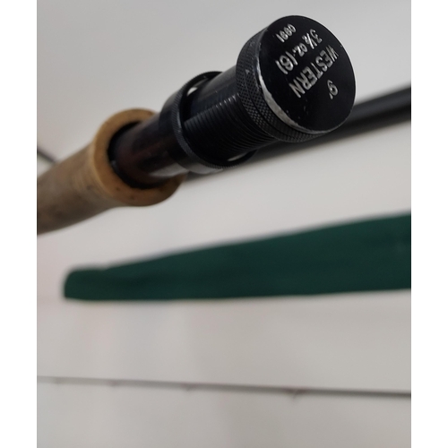 294 - Orvis Graphite fly rod, 9ft, comes with Orvis metal tube.