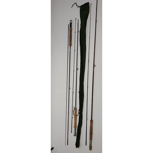 297 - A Selection of various Graphite fly rods to include Shakespeare.