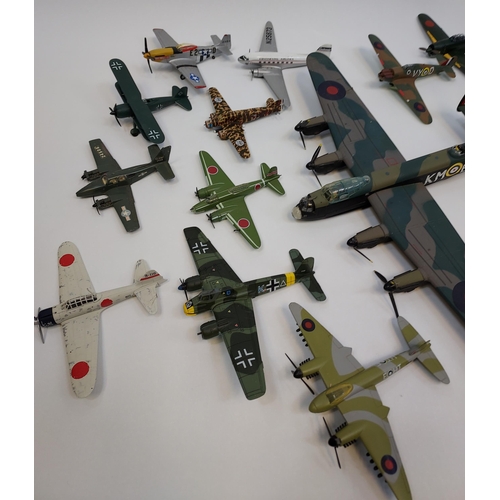 300 - A Large selection of Die Cast and Plastic aeroplane models [Playworn]