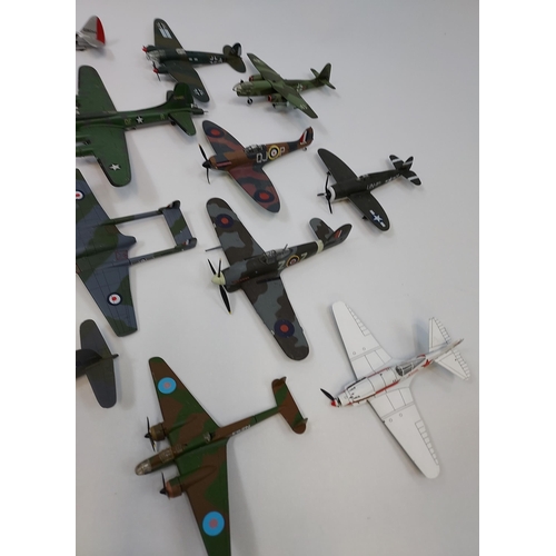 300 - A Large selection of Die Cast and Plastic aeroplane models [Playworn]