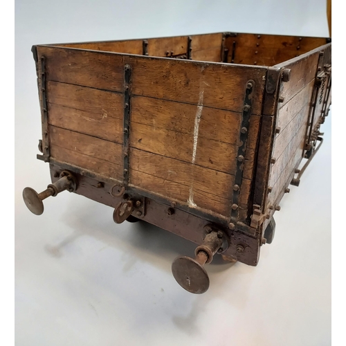 442 - A Large & Rare Antique model train wagon, Carriden Church Bazaar No.1, The Motherwell Wagon Company ... 