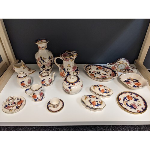 153 - Mason's Ironstone porcelain [Mandalay] [Mandalay Red]