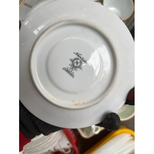 84 - A Lot of various tea sets and coffee sets to include Noritake, Paragon and Royal Vale.