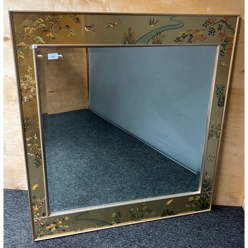 282 - E Doherty [Dated 1981]
La Barge Reverse Painted Gold Leaf Rectangular Frame Decorative Mirror[108x98... 