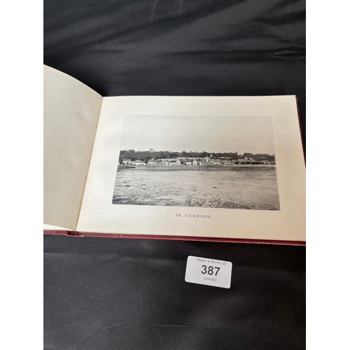 387 - A Book titled 'Views of Dunfermline and Neighbourhood. Published by D. Campbell, Bookseller, Dunferm... 