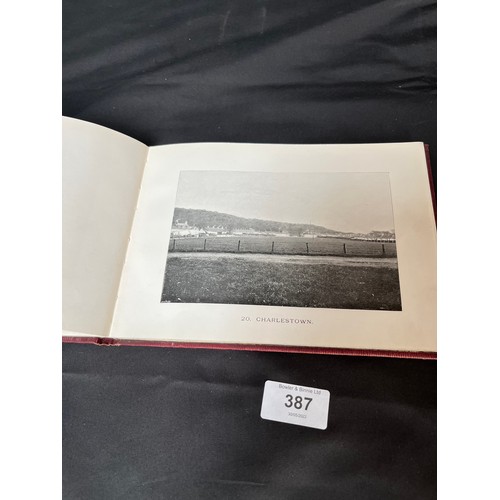 387 - A Book titled 'Views of Dunfermline and Neighbourhood. Published by D. Campbell, Bookseller, Dunferm... 